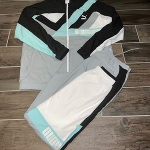 Puma windbreaker set